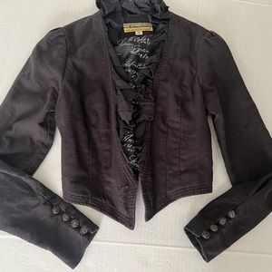 Gothic Libertine for Target black cropped blazer